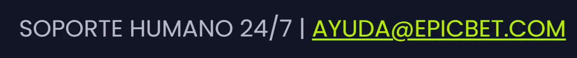 Atención al cliente en Epicbet